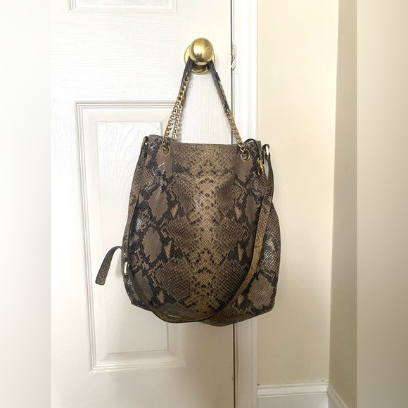Michael Kors Snakeskin Purse - Picture 2 of 13